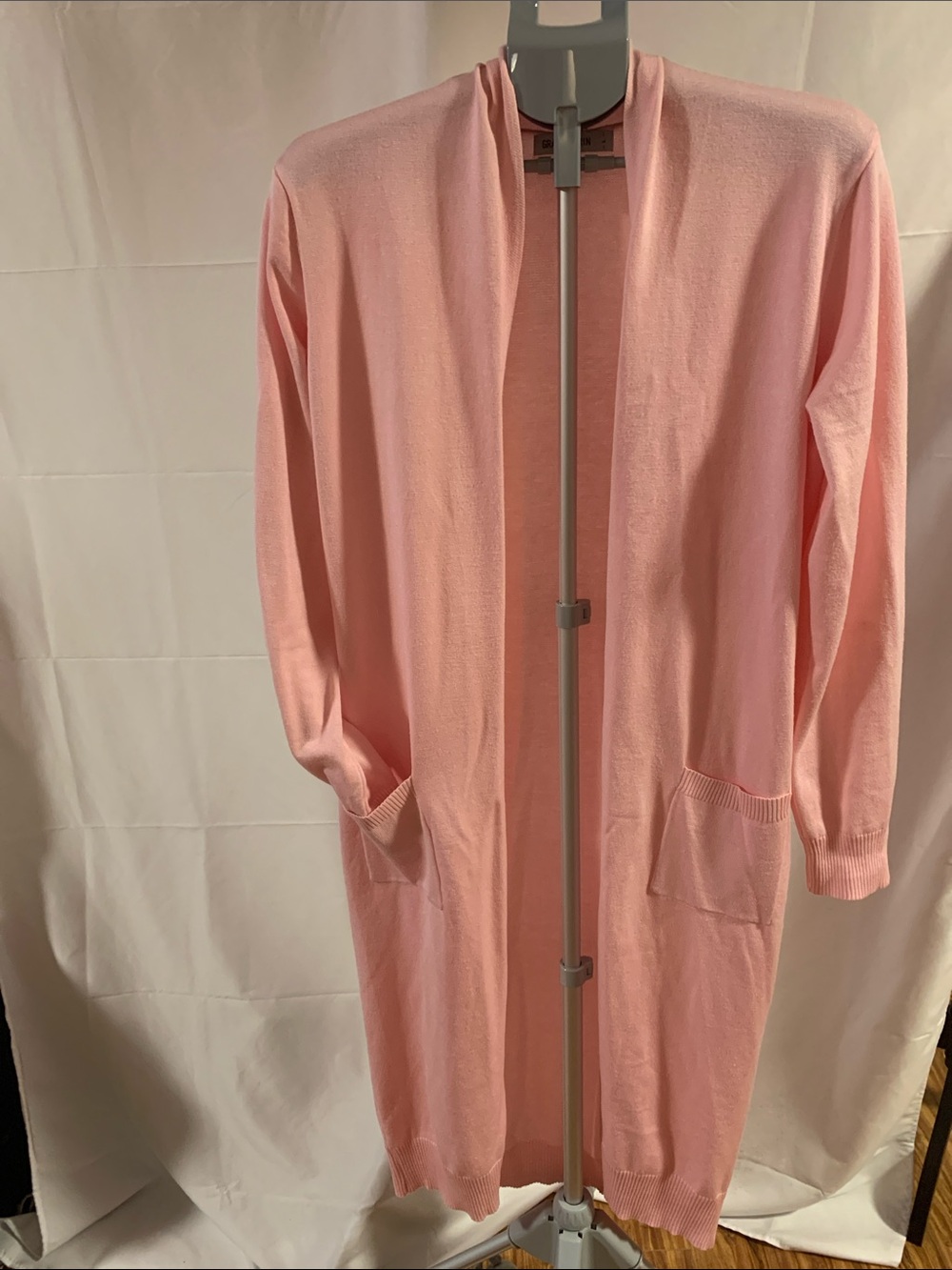 Grace Karin long pink sweater large
